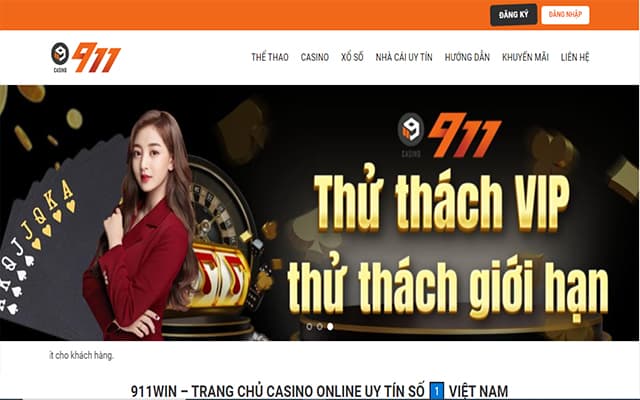 Nhà cái 911win uy tín tới mức nào 